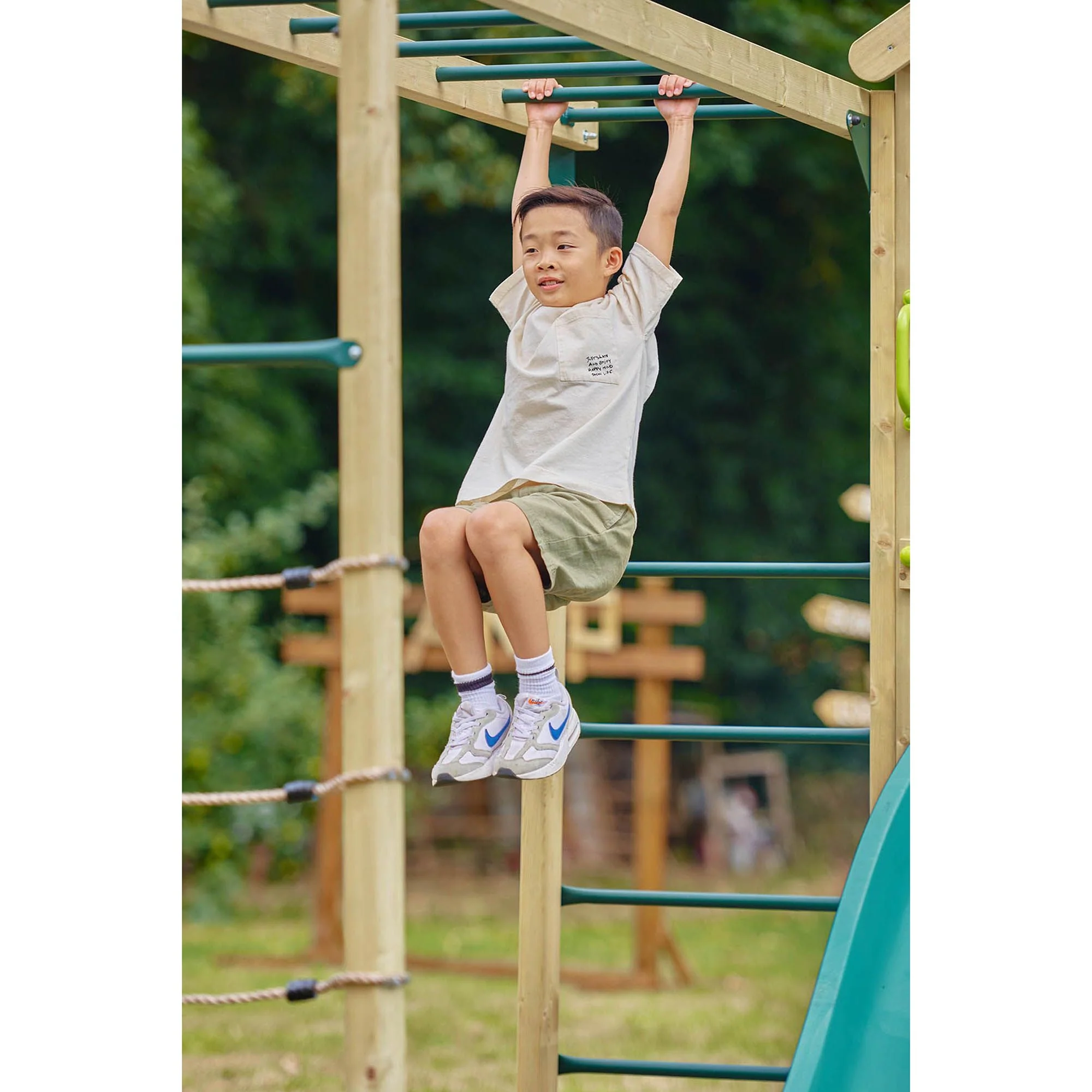 Plum Lookout Tower Color Pop Play Centre with Swings & Monkey Bars - Image 3