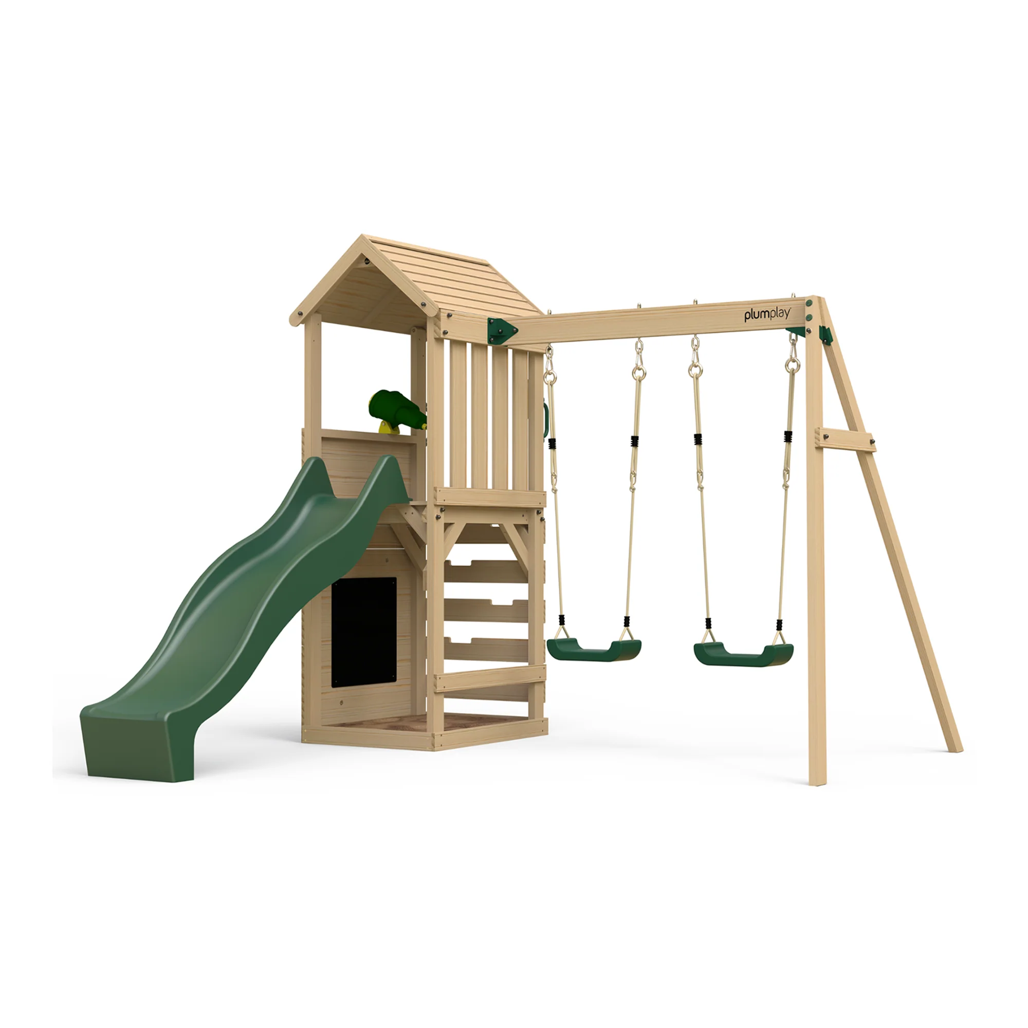 Plum Lookout Tower Play Centre with Swing Arm - Image 2
