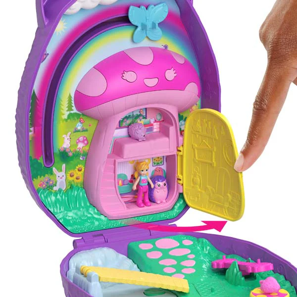 Polly Pocket Hedgehog Mom & Baby - Image 2