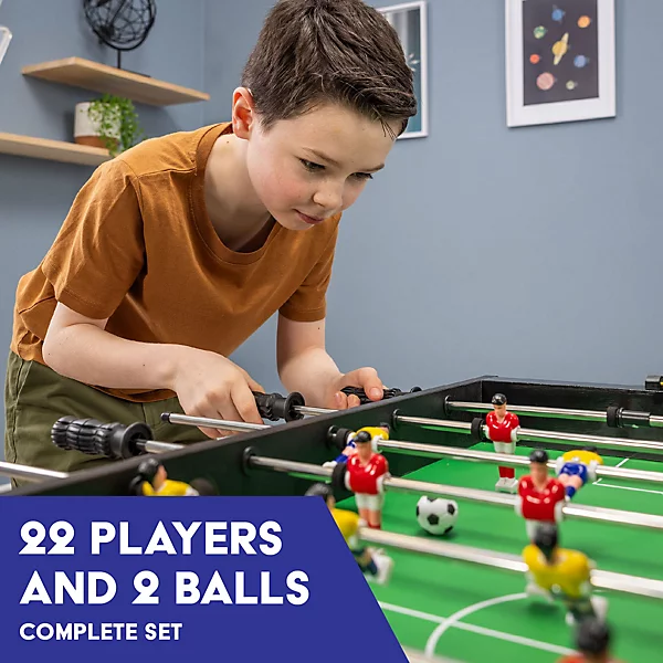 Power Play 3ft Football Table With Folding Legs - Image 3