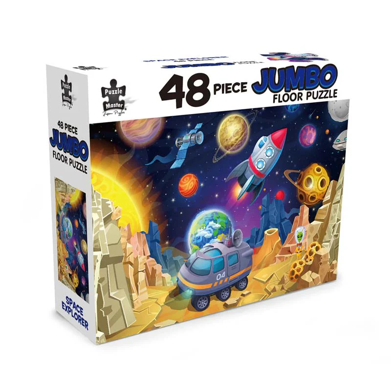 Puzzle Master
48 Piece Jumbo Floor Puzzle Space Explorer