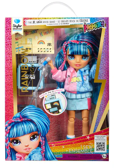 Rainbow High Jr High Rockband  Fashion Dolls Skyler