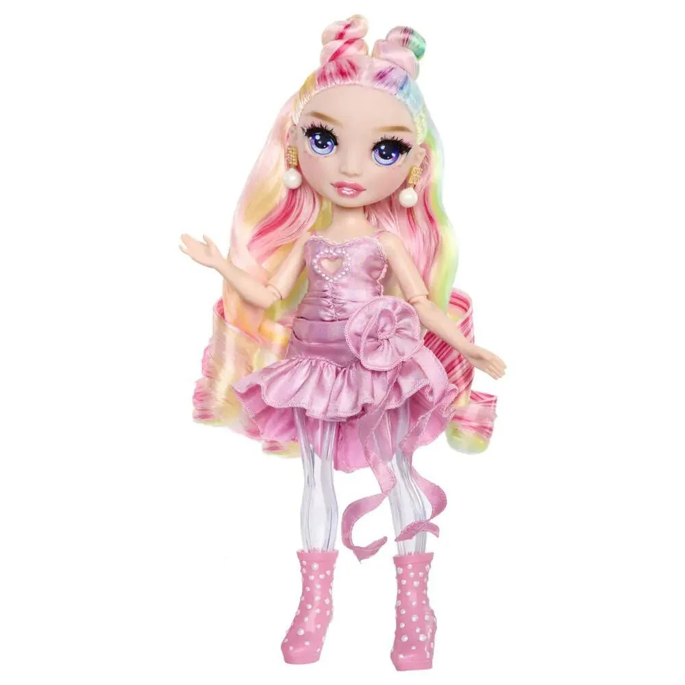 Rainbow High Rainbow Shimmers with Slime Fashion Doll Bella pink - Image 3