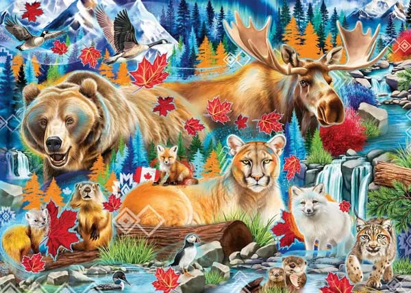 Ravenburger Wild Canada Puzzle 1000 piece - Image 2
