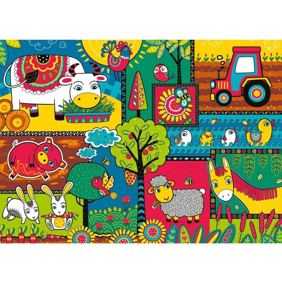 Ravensburger A Day At The Farm Jigsaw Puzzle 60 Piece - Image 2