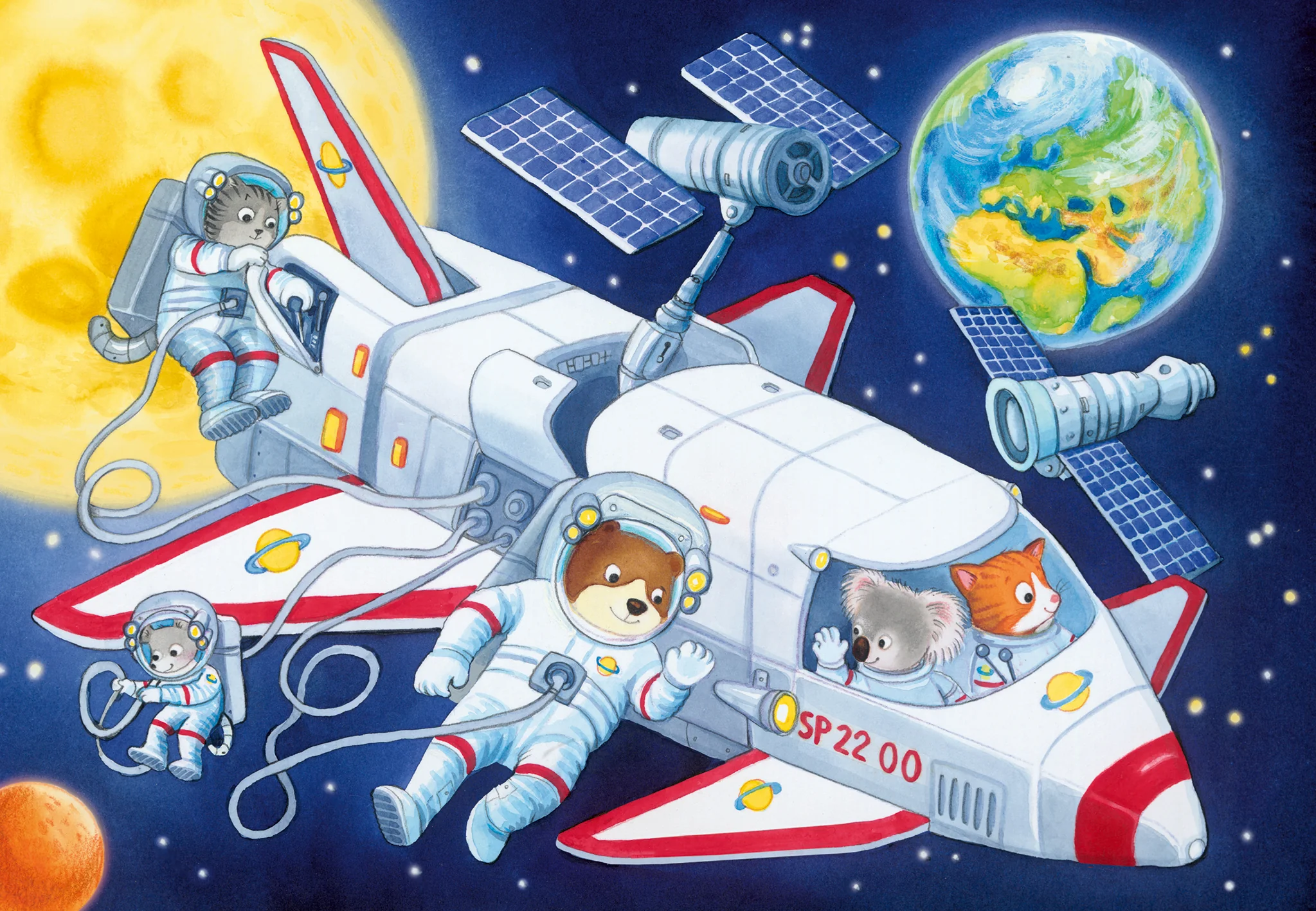 Ravensburger Animals In Space 2x24p - Image 3