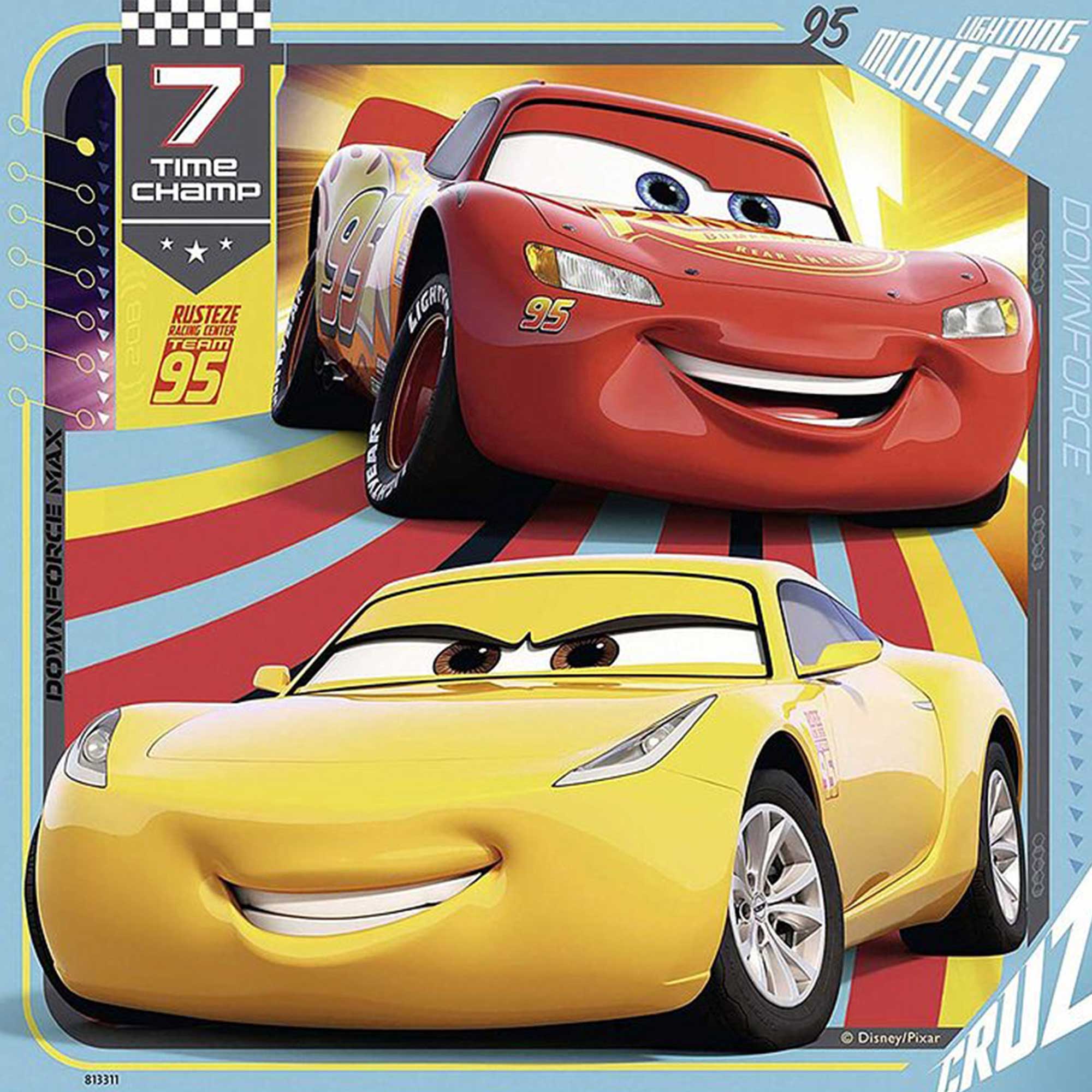 Ravensburger Disney Cars 3 Collection 3x49pc Jigsaw Puzzles - Image 2
