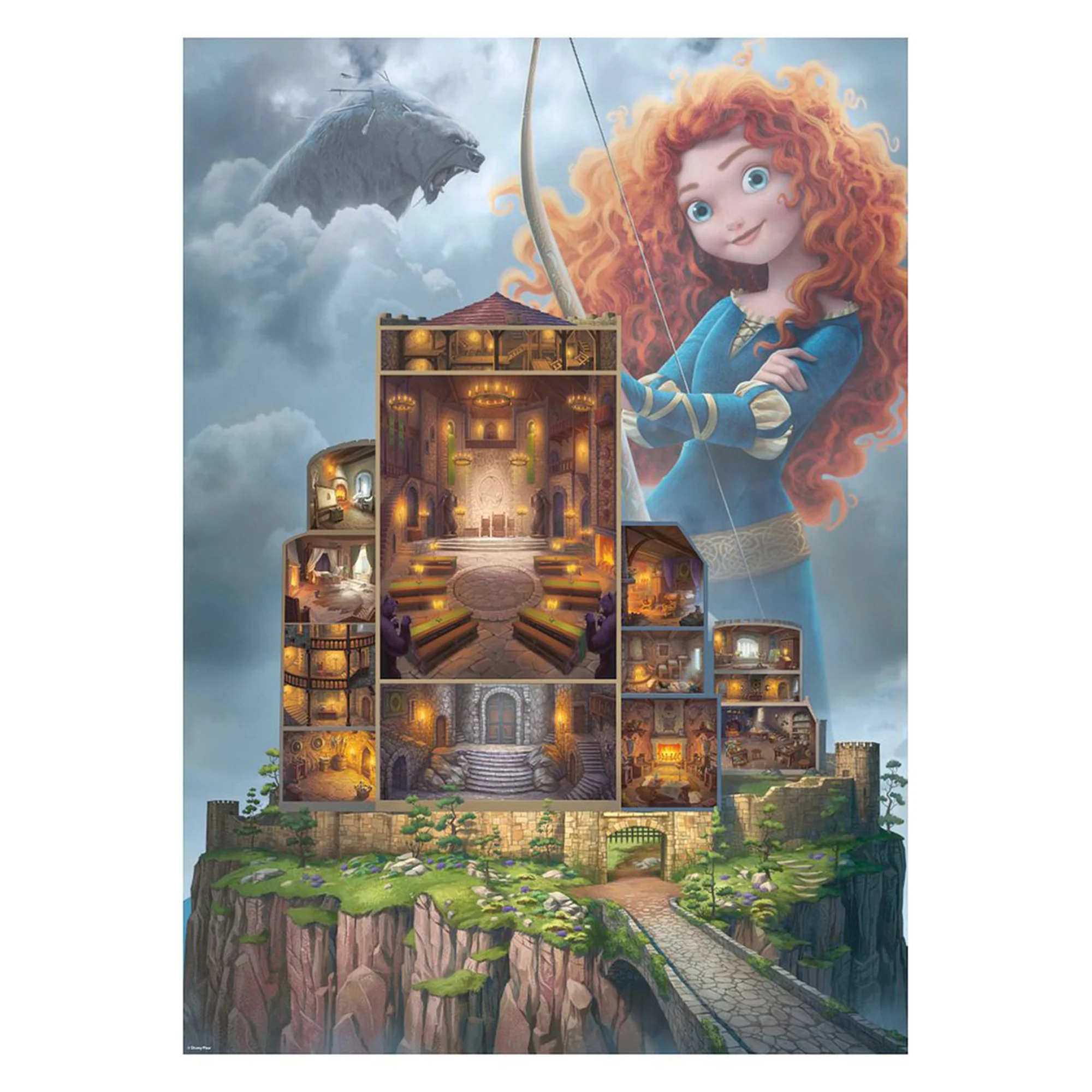 Ravensburger Disney Castles: Merida Puzzle (1000 pieces) - Image 2