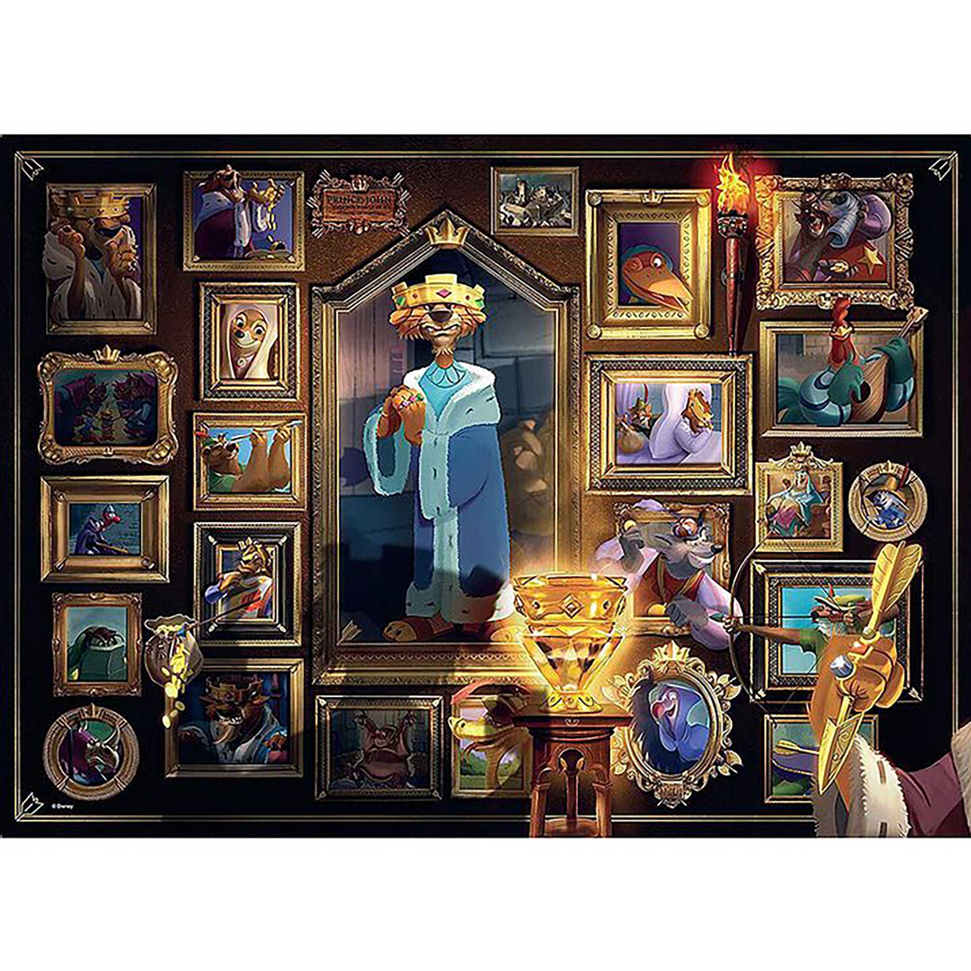 Ravensburger Disney Villainous: Prince John Jigsaw Puzzle (1000 pieces) - Image 2