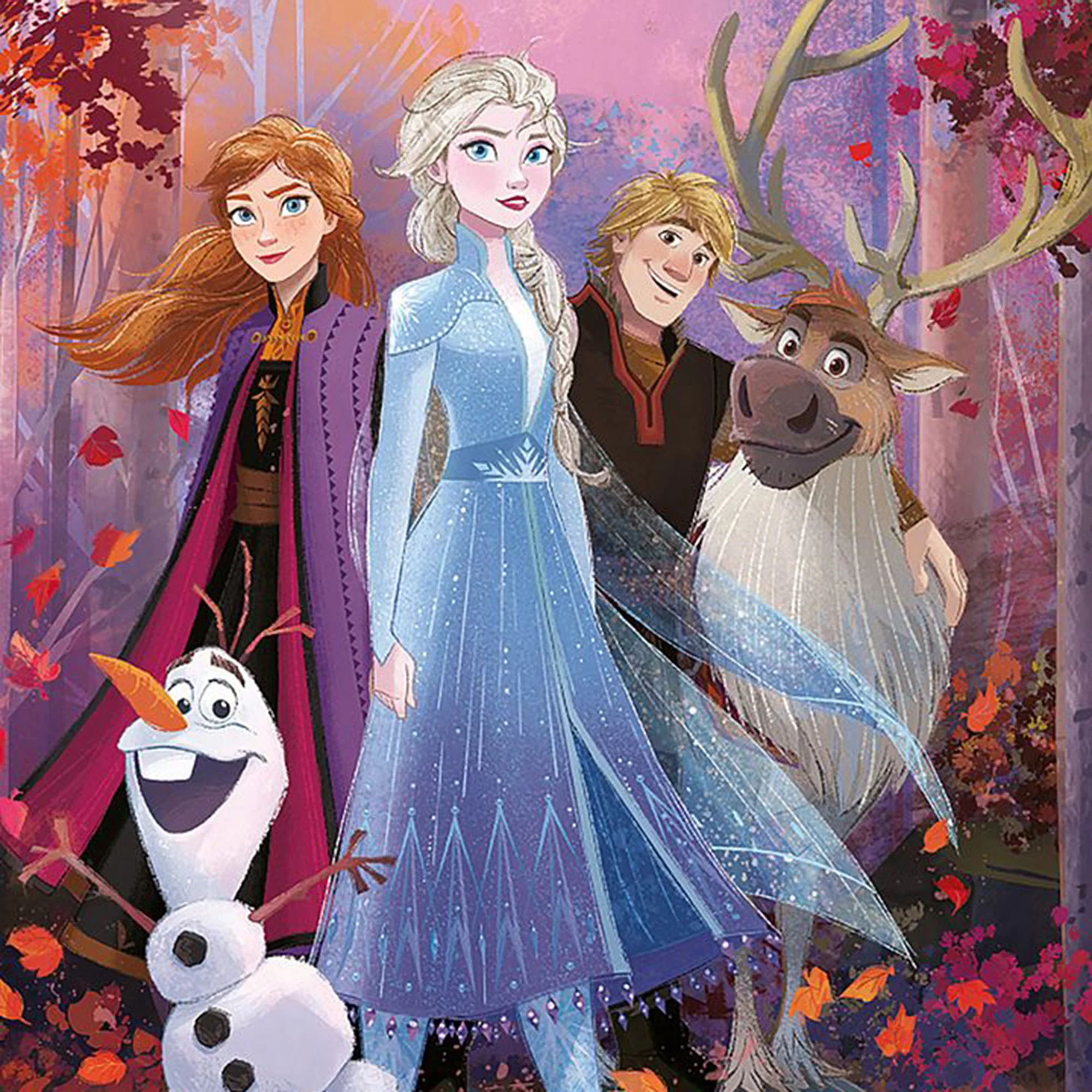Ravensburger Elsa and her Friends Puzzle (100 pieces) - Image 2