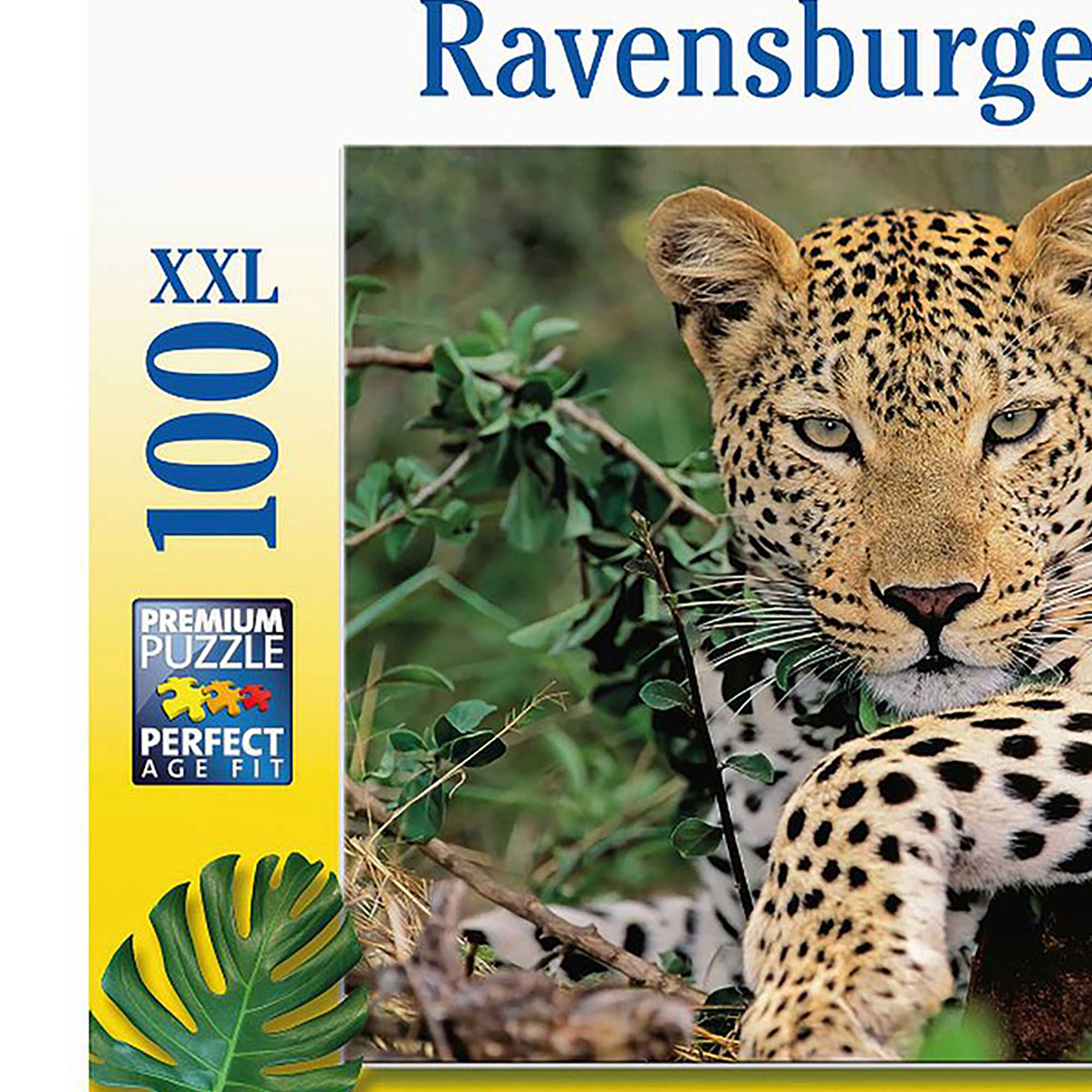 Ravensburger Lounging Leopard Puzzle (100 pieces) - Image 3