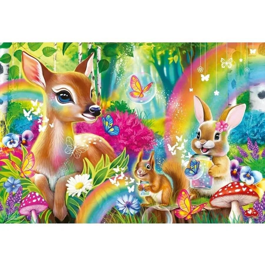 Ravensburger Loving Forest Friends Jigsaw Puzzle 2x24 Piece - Image 3