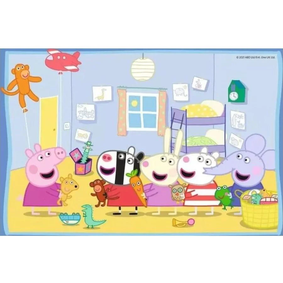 Ravensburger Peppa Pig Peppa's Adventure Jigsaw Puzzle 2x12 Piece - Image 2