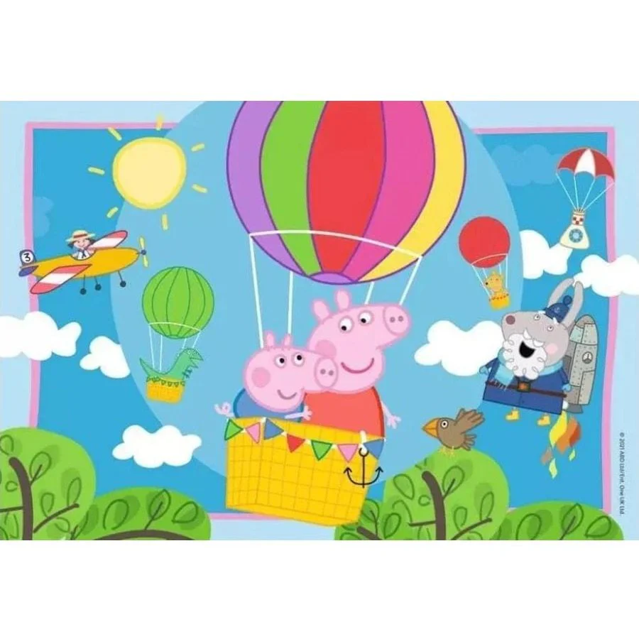 Ravensburger Peppa Pig Peppa's Adventure Jigsaw Puzzle 2x12 Piece - Image 3