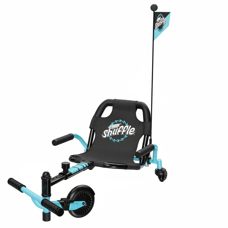 Razor Crazy Cart Shuffle - Black/ Teal