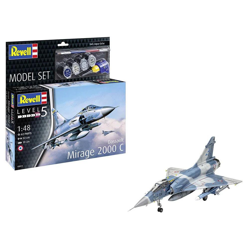 Revell 1/48 Model Set Dassault Mirage 2000C - Image 2
