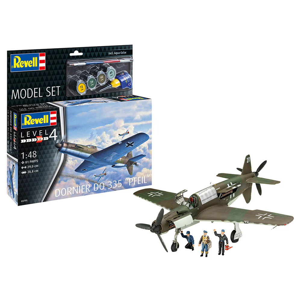 Revell 1/48 Model Set Dornier Do 335 PFEIL - Image 2