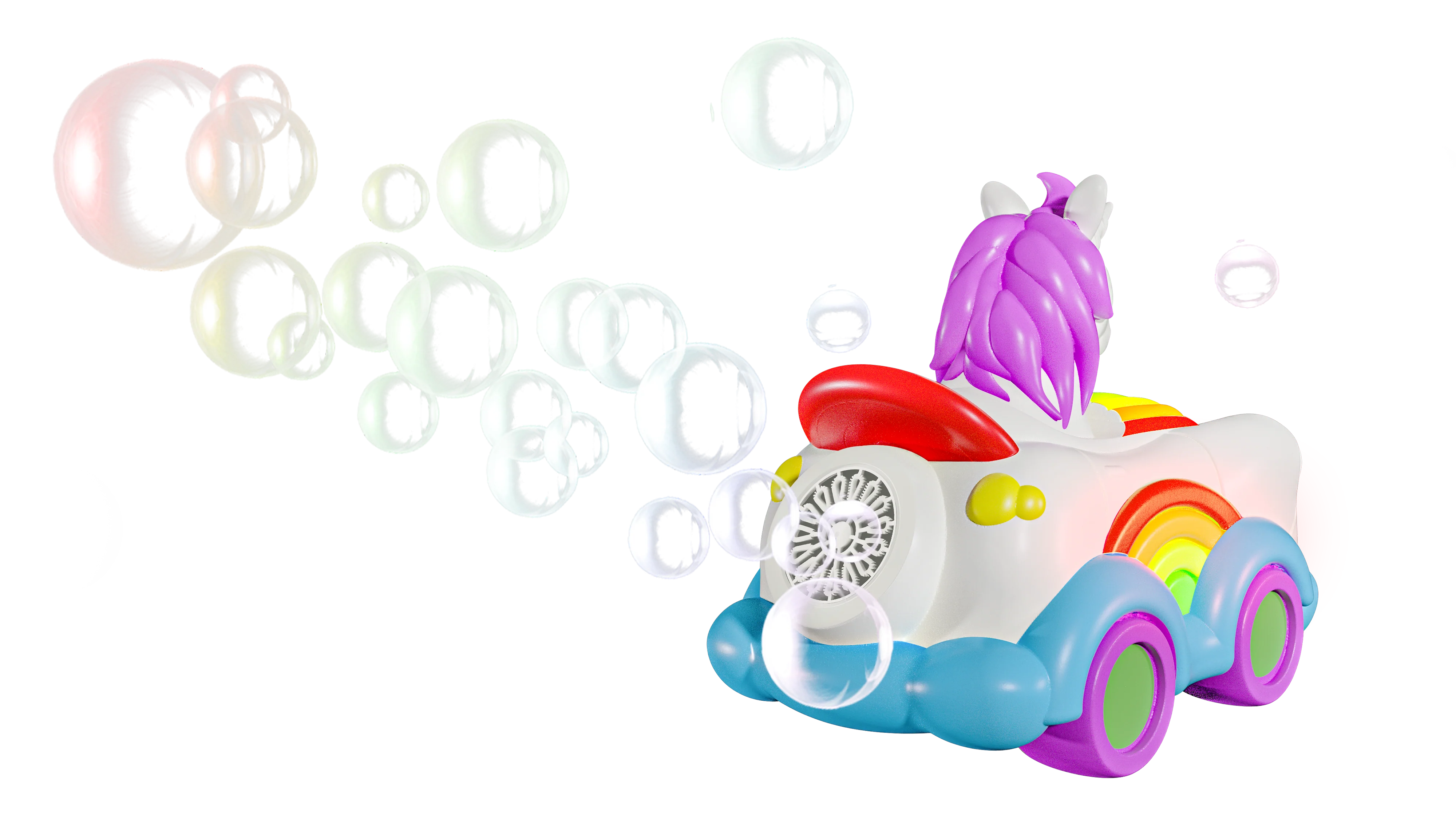 Revolt Radio Control Unicorn Bubble Car - Image 4