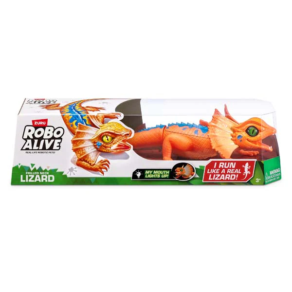 Robo Alive Light-Up Lizard Orange - Image 9