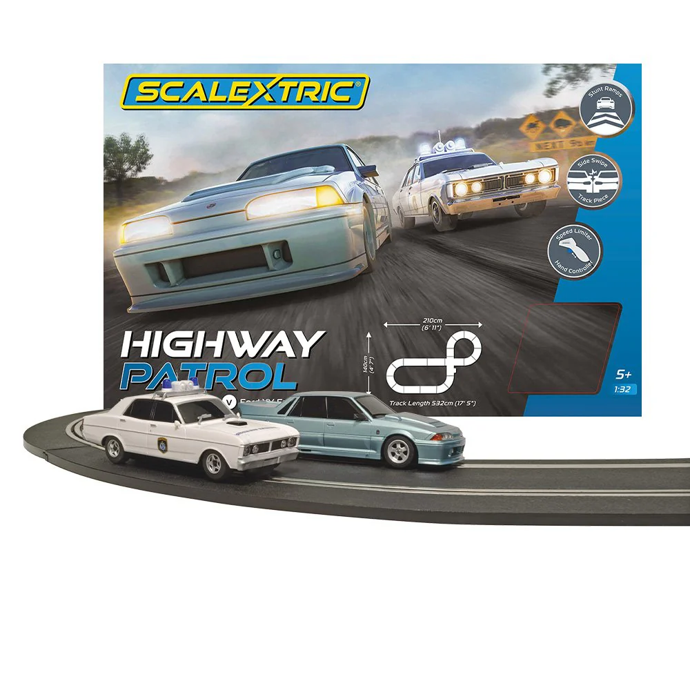 Scalextric C1453SF Australian Highway Patrol Slot Car