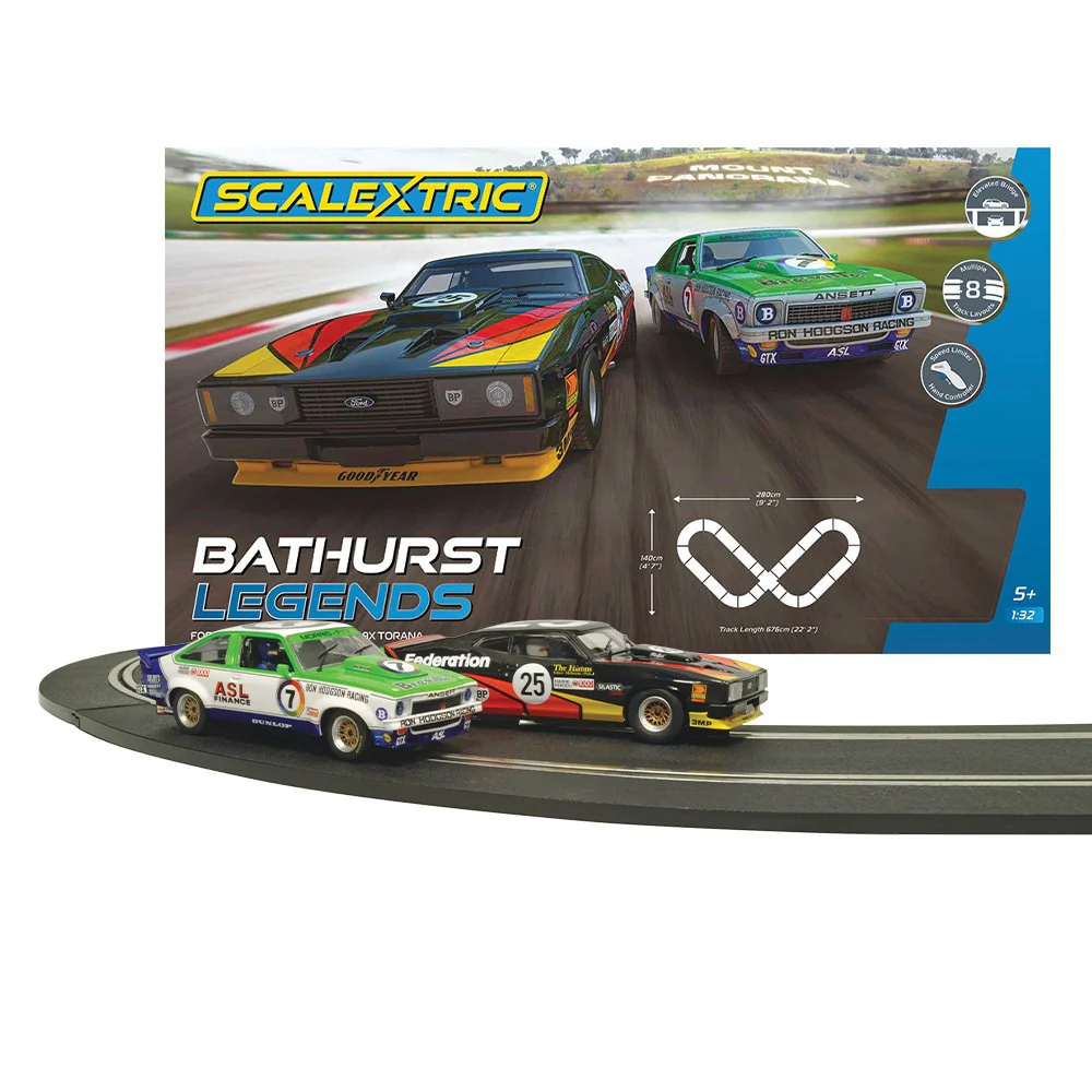 Scalextric C1454SF Australian Bathurst Legends Slot Car Set - Image 5