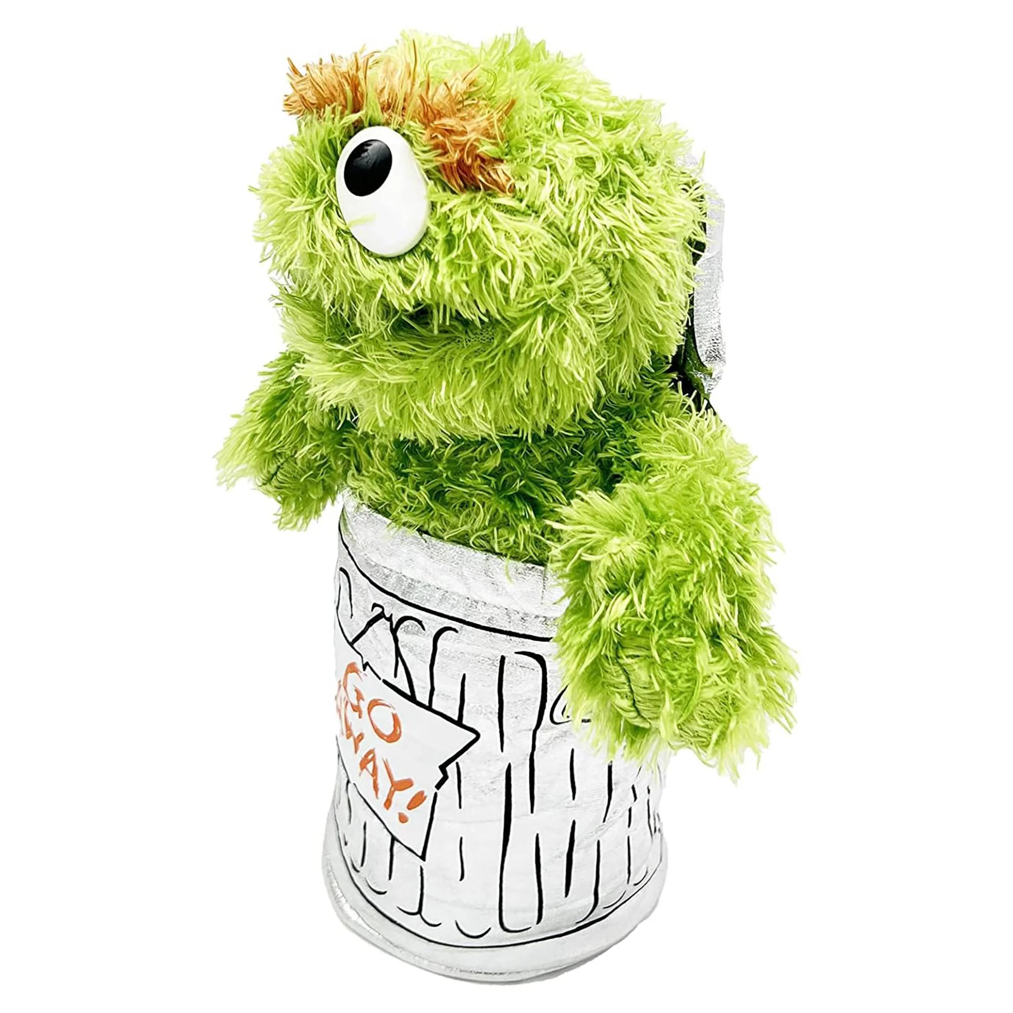 Sesame Street Oscar The Grouch Soft Toy (25 cms) - Image 2