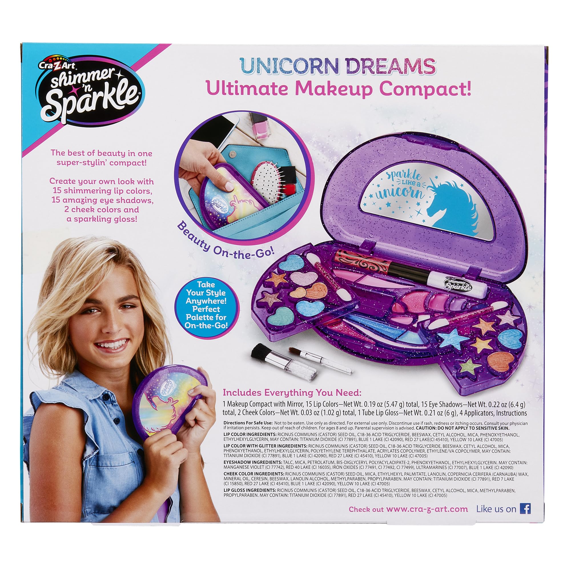 Shimmer N Sparkle Beauty Compact - Image 4