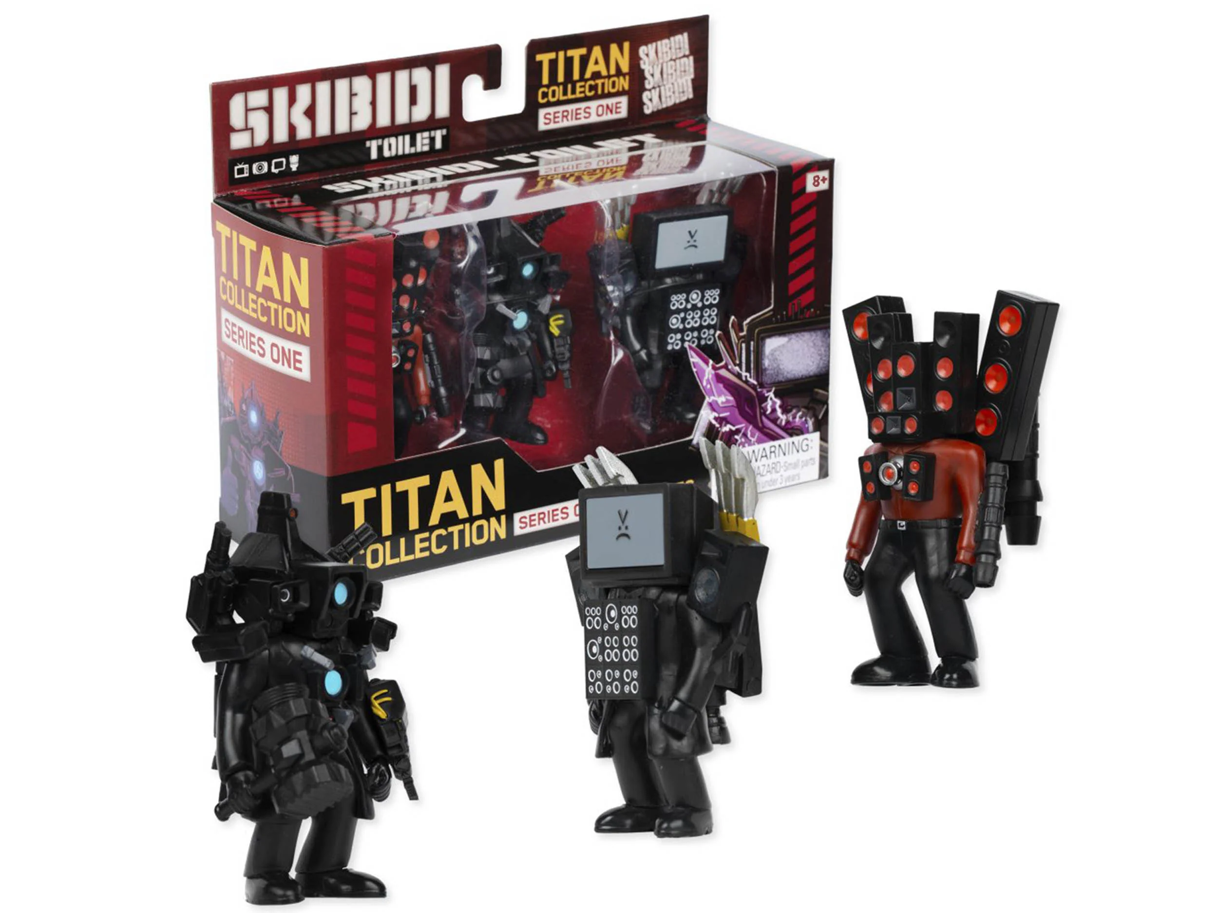 Skibidi Toilet Titan 3-Pack - Image 2
