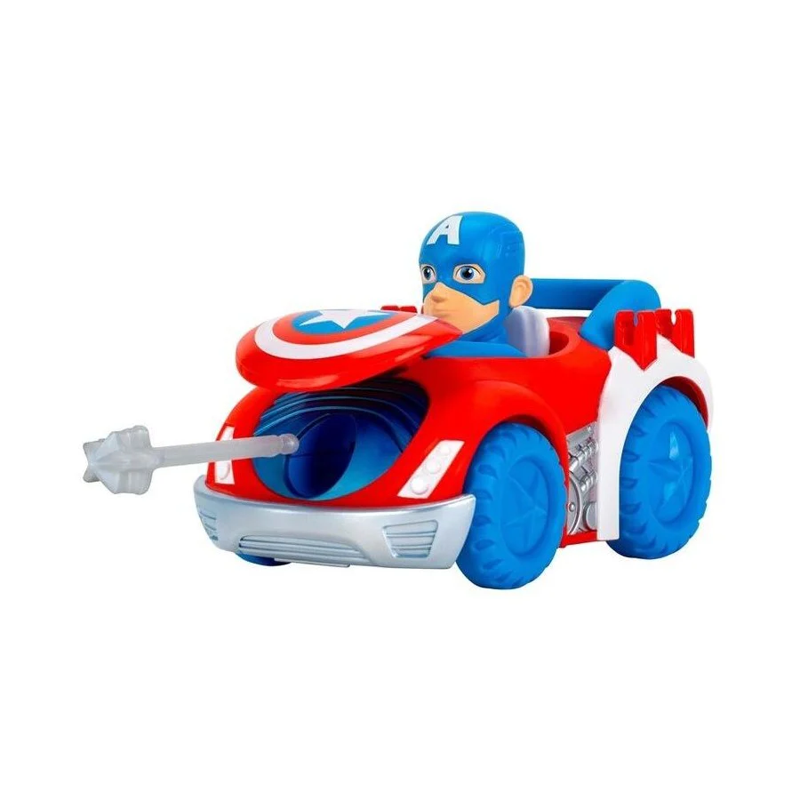 Spidey & Friends Web Dart Zoomers Captain America - Image 2