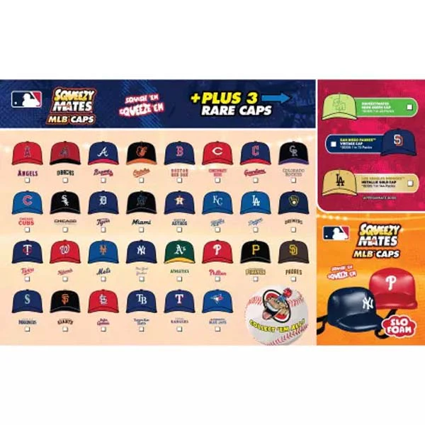 Squeezymates MLB Caps Blind Bag - Image 3