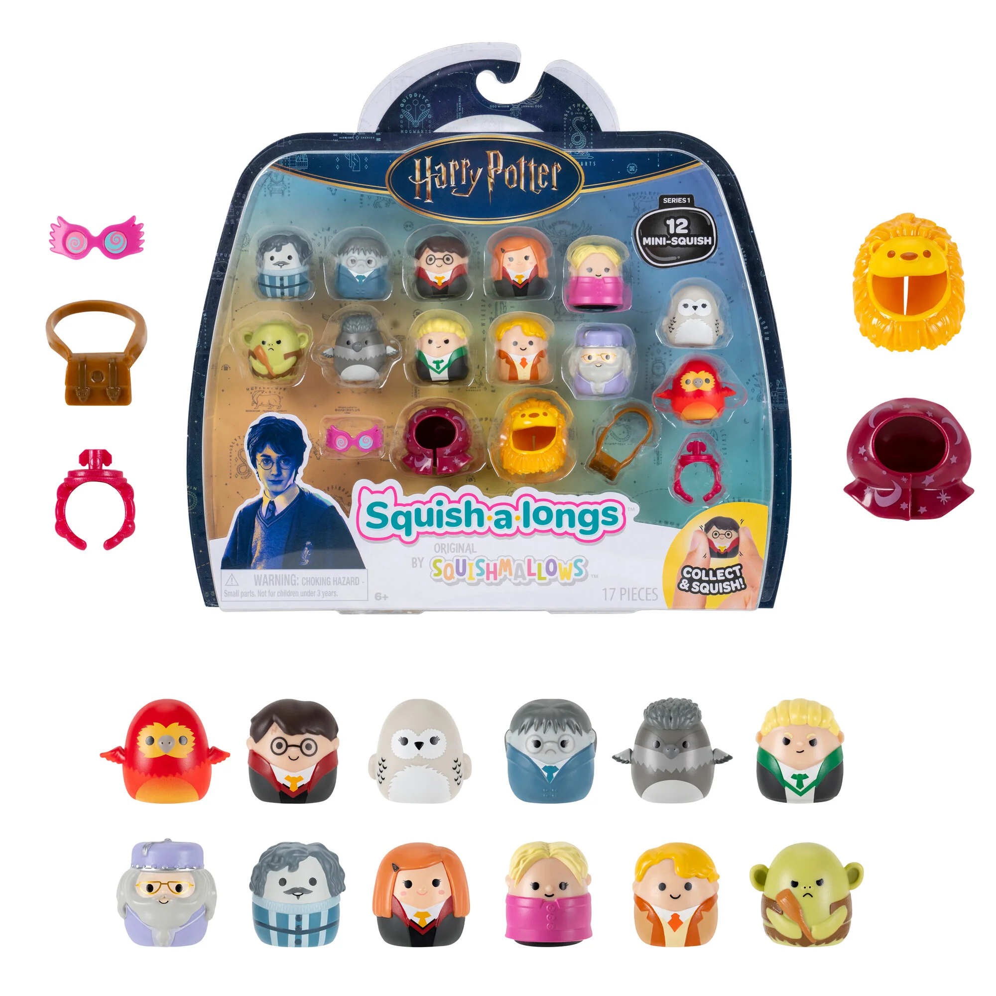 Squish-a-longs 12 Figure Pack Harry Potter Assorted - Image 3