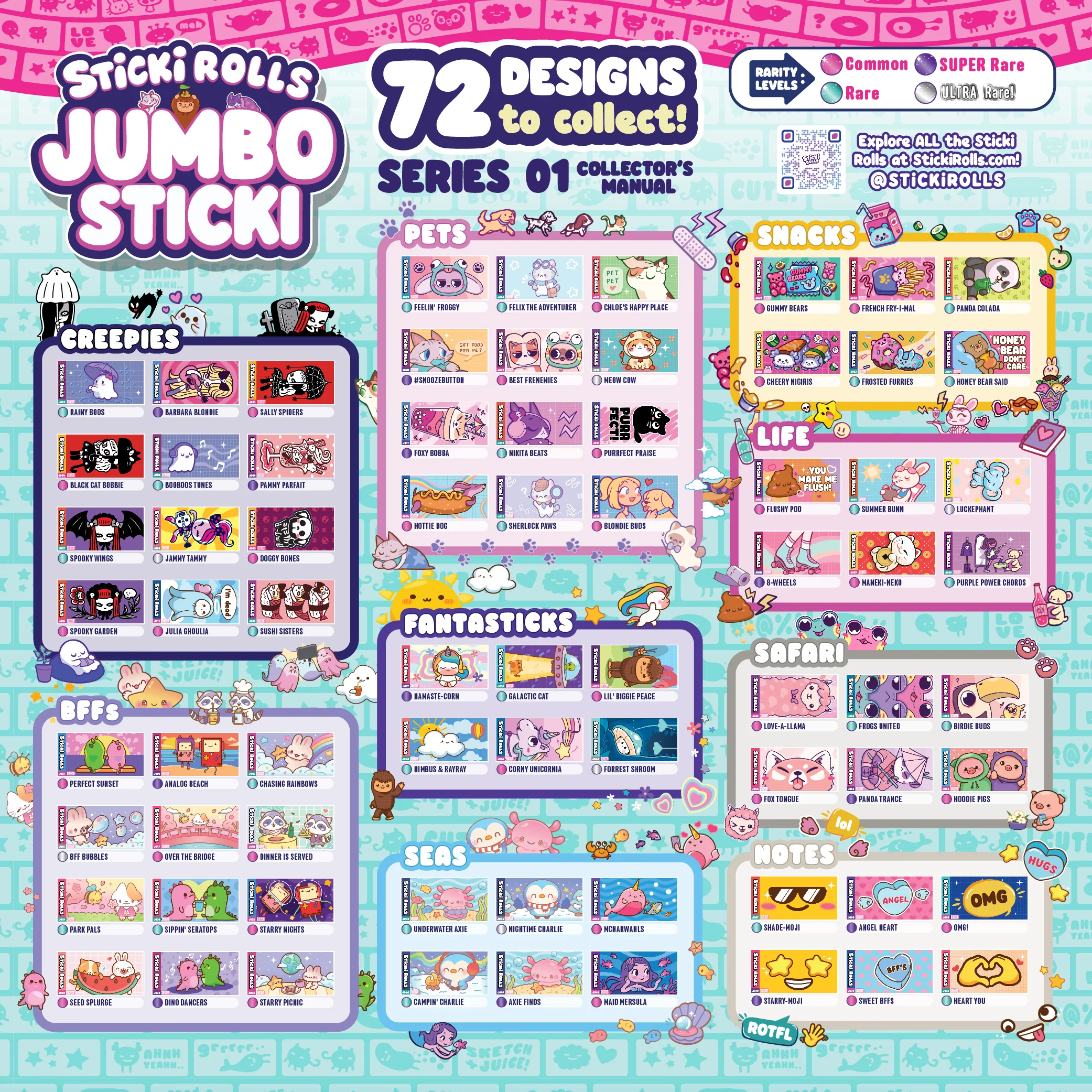 Sticki Rolls Jumbo Capsule Tube - Image 3