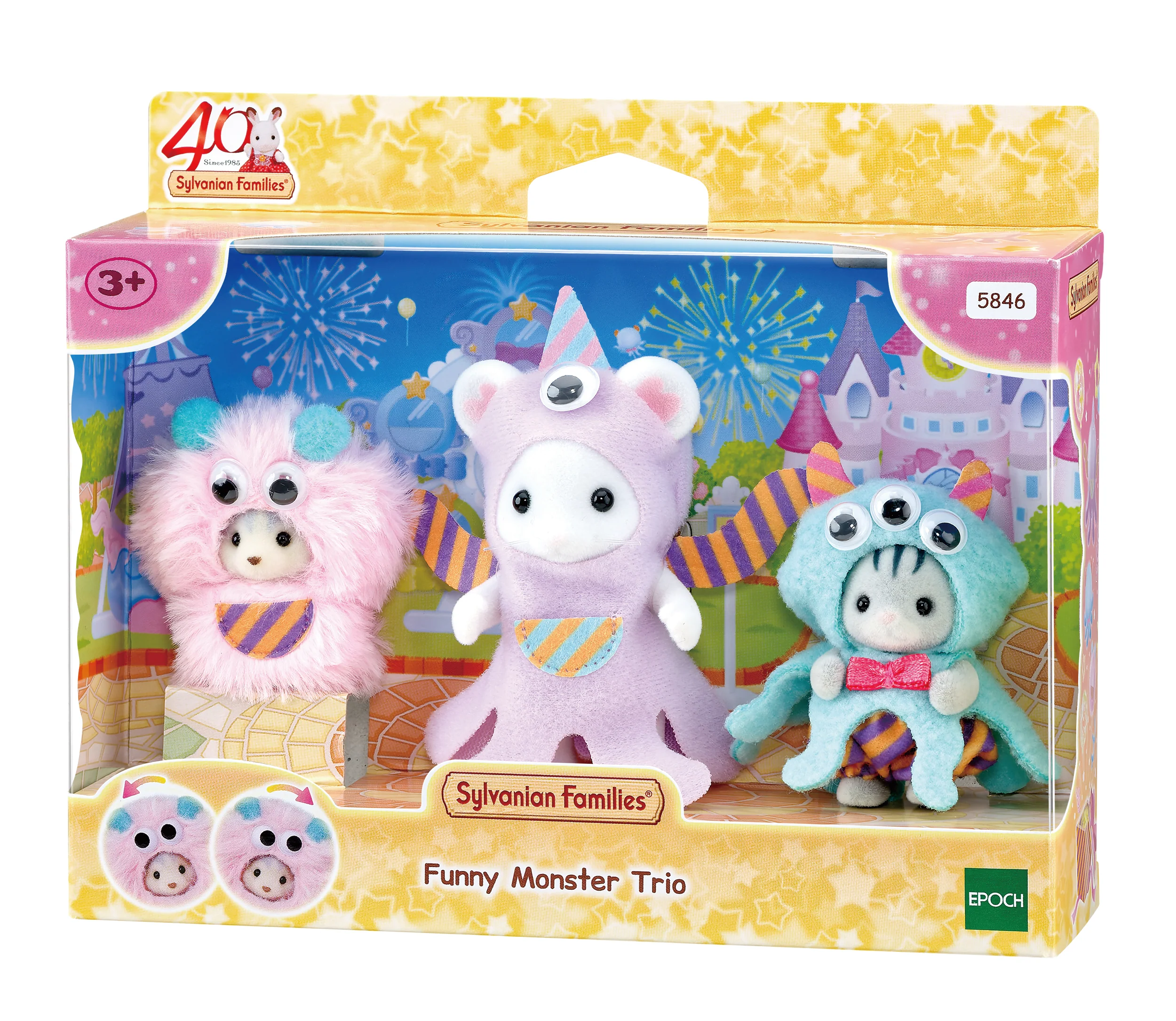 Sylvanian Families Funny Monster Trio - Image 3