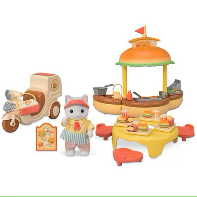 Sylvanian Families Hamburger Stand - Image 3