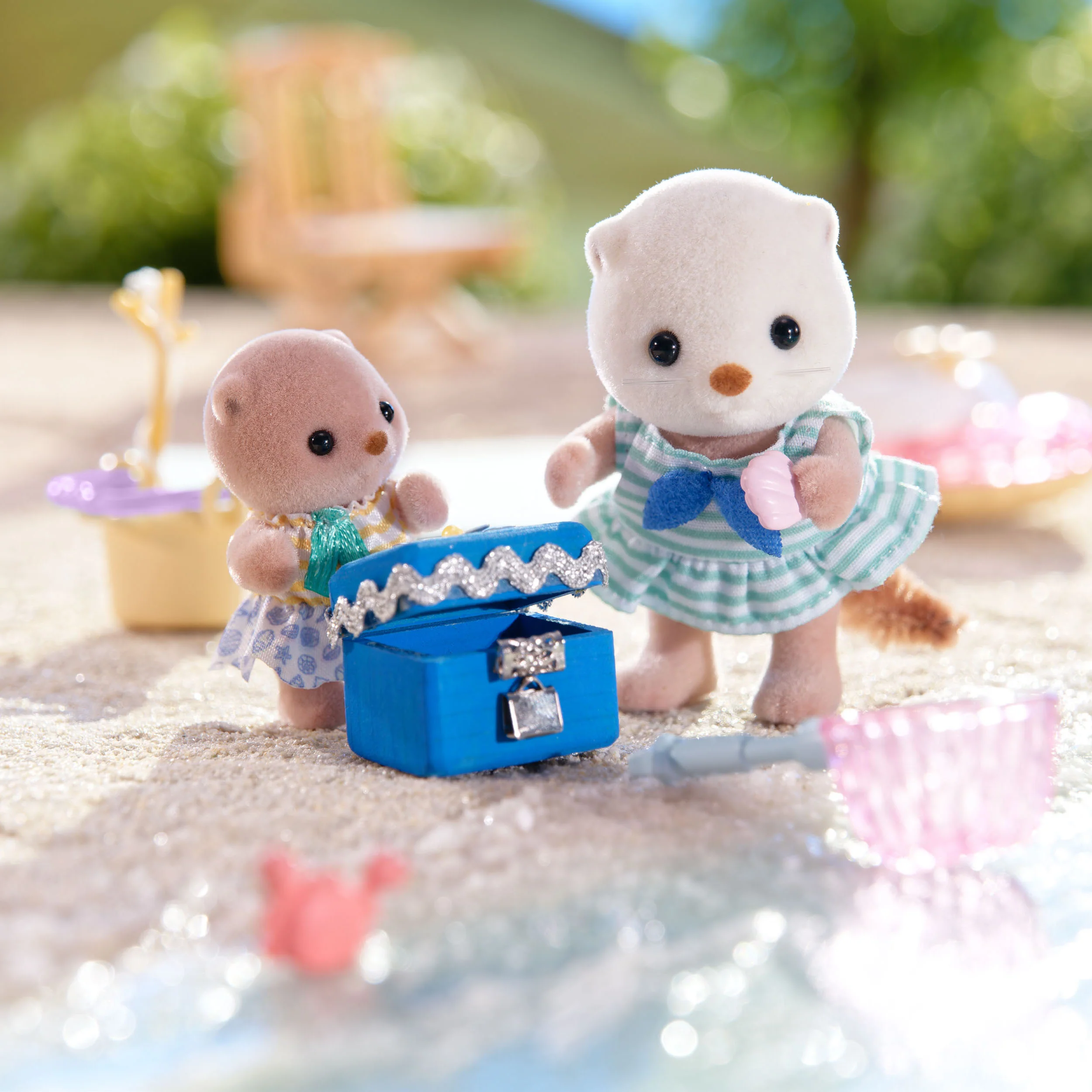 Sylvanian Families Sea Otter Sisters - Splashy Snorkel Set - Image 3