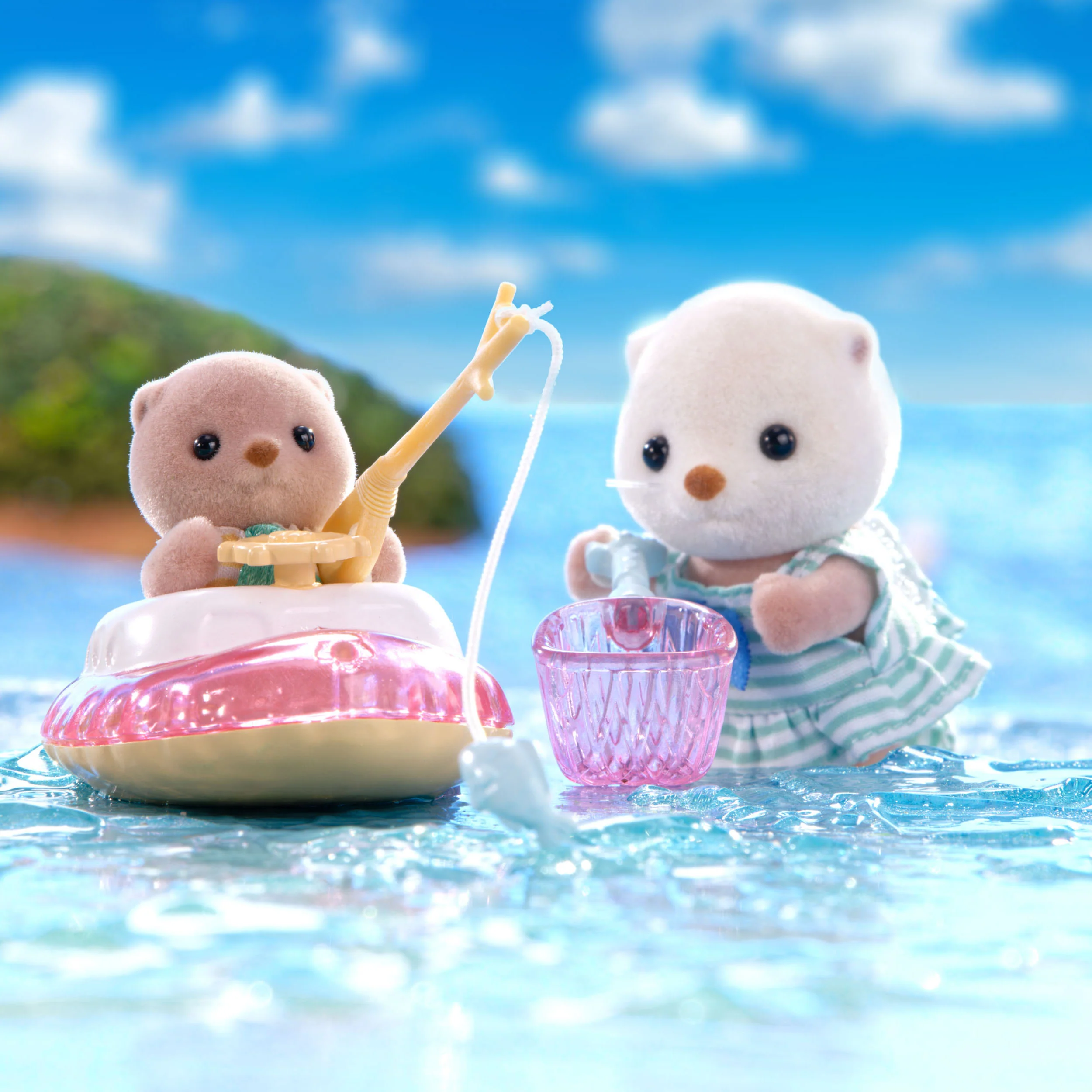 Sylvanian Families Sea Otter Sisters - Splashy Snorkel Set - Image 7