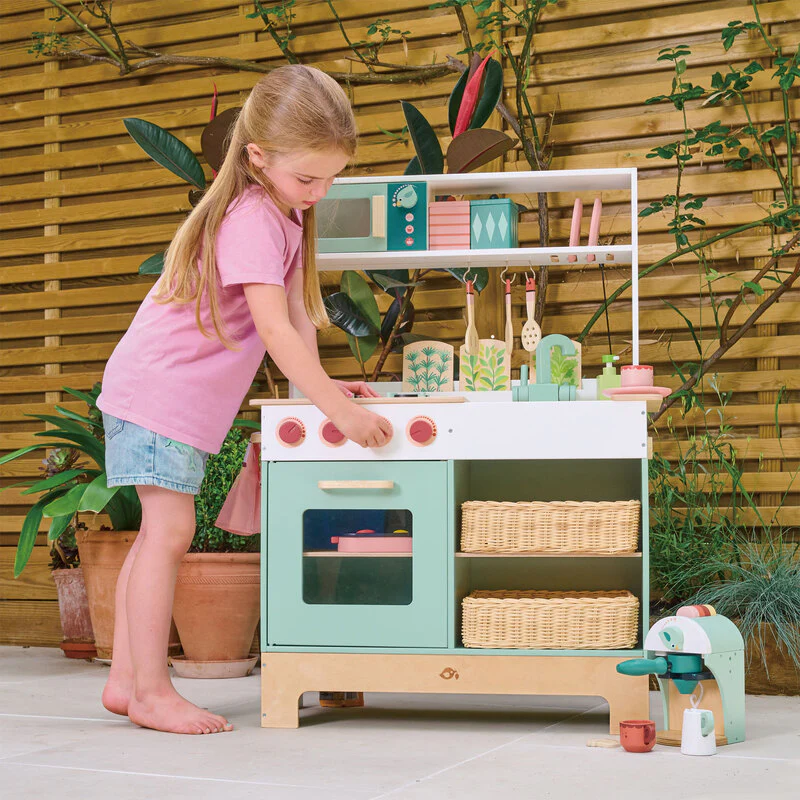 Tender Leaf Toys Mini Chef Toy Kitchen - Image 3