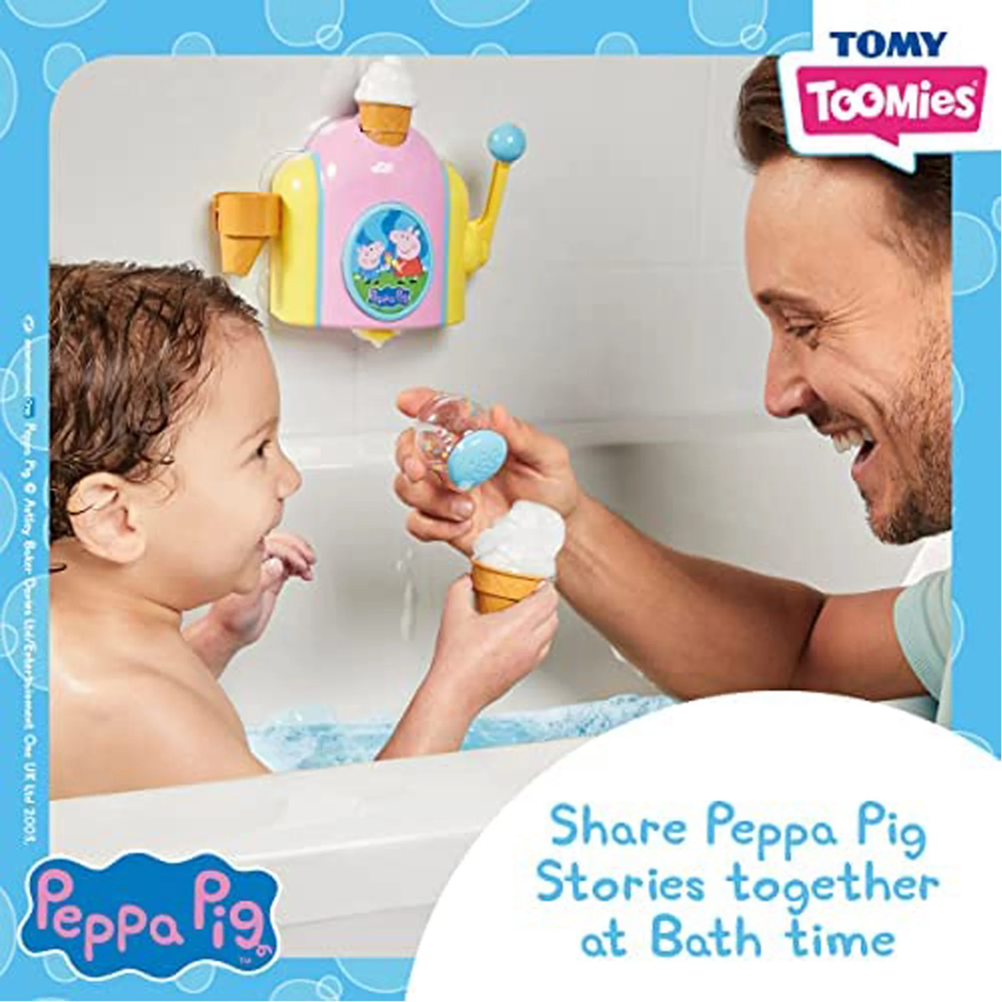 TOMY Toomies Peppa Pig Bubble Ice Cream Maker - Image 3