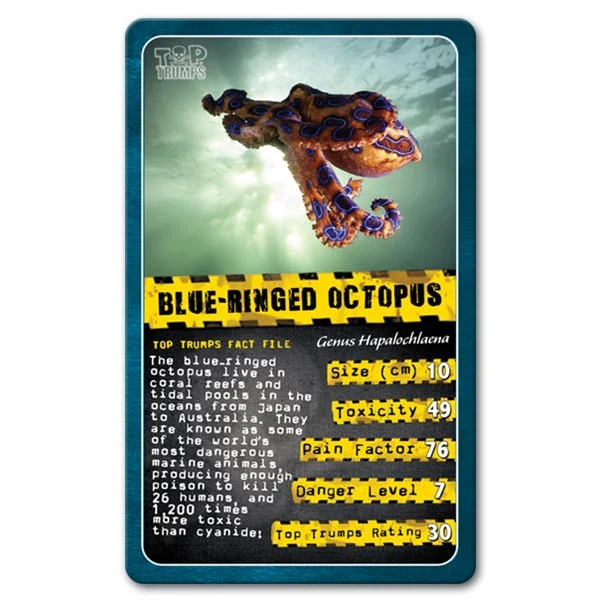 Top Trumps Deadliest Down Under Card Game - Image 2