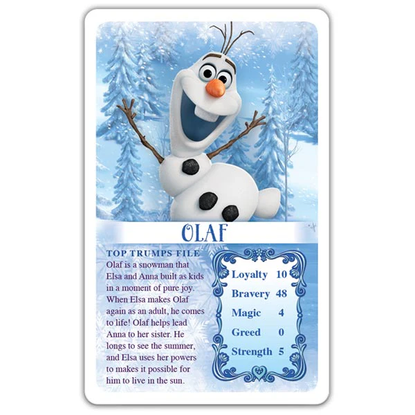 Top Trumps Frozen Card Game - Image 4