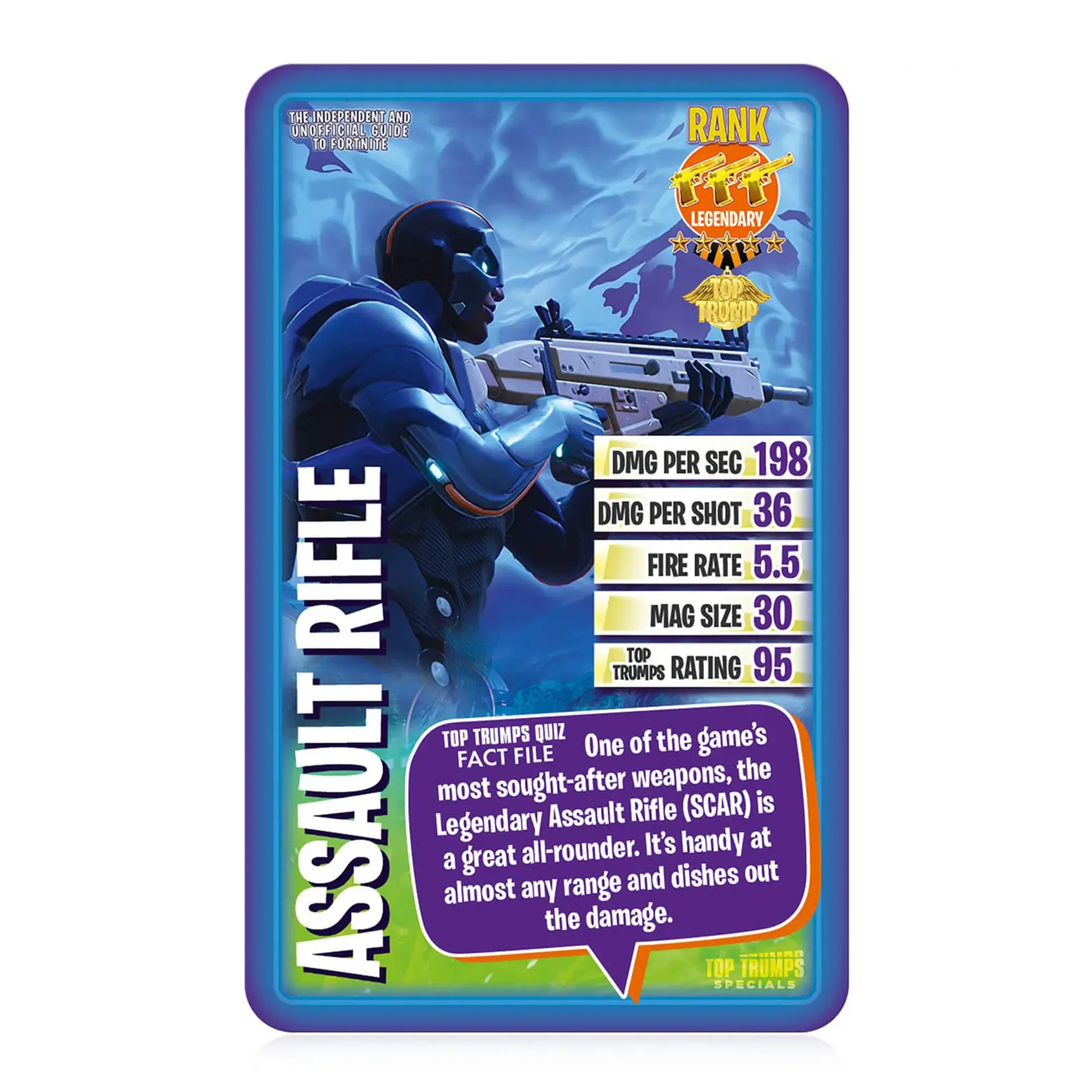 Top Trumps Independent and Unofficial Guide To Fortnite Card Game - Image 2