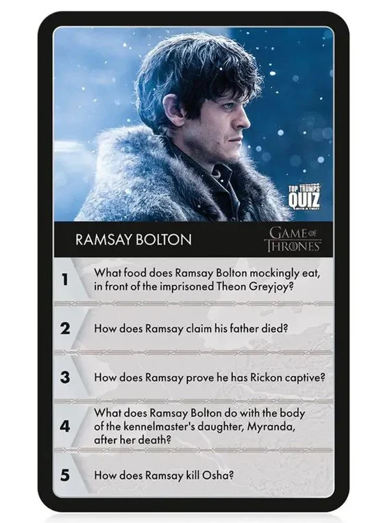 Top Trumps Quiz Game Of Thrones - Image 3