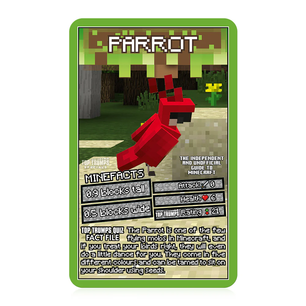 Top Trumps The Independent and Unofficial Guide to Minecraft Card Game - Image 5