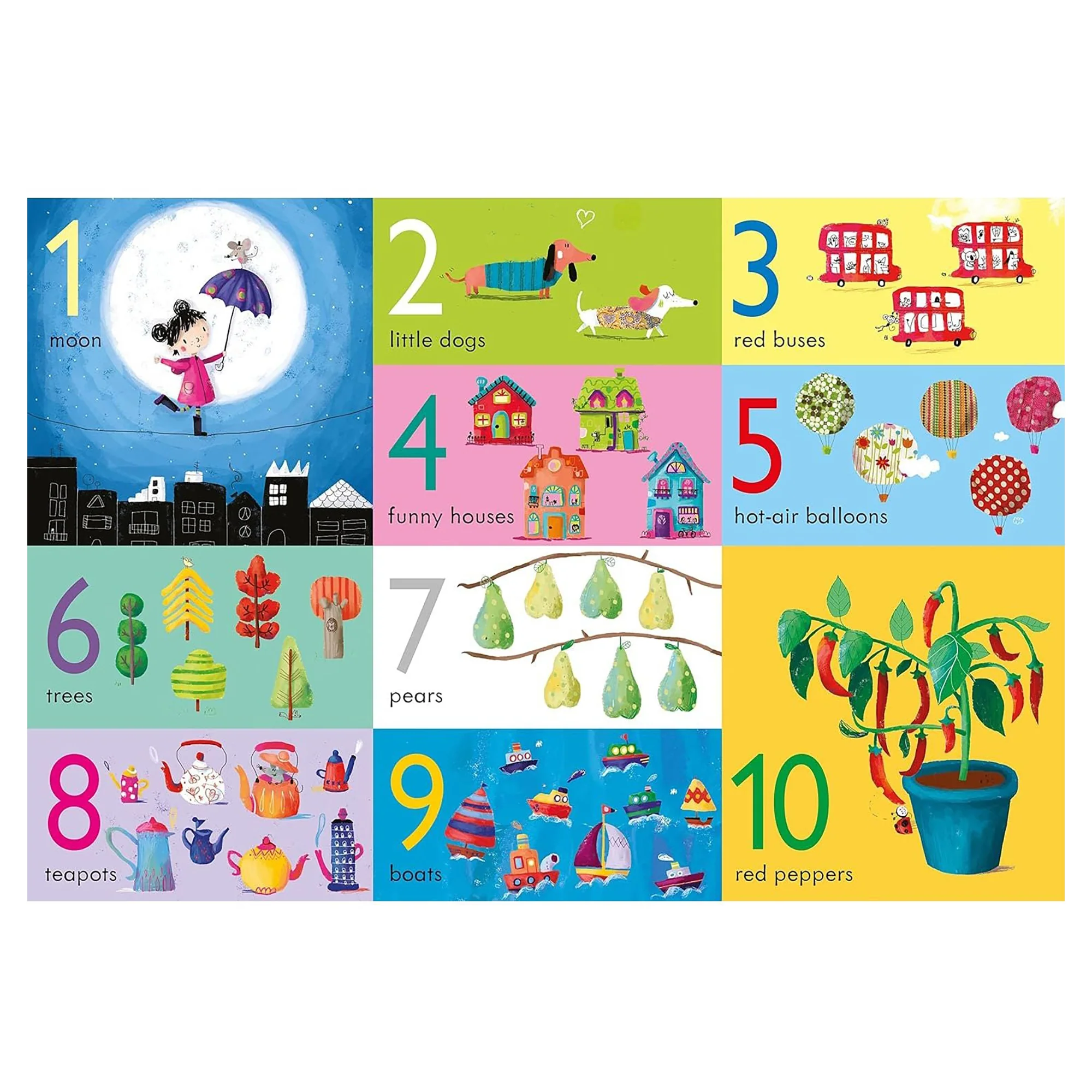 Usborne Book and 25 Piece Jigsaw Numbers - Image 2