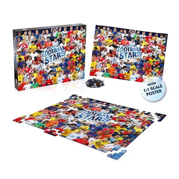 World Football Stars 1000 piece Puzzle - Image 3