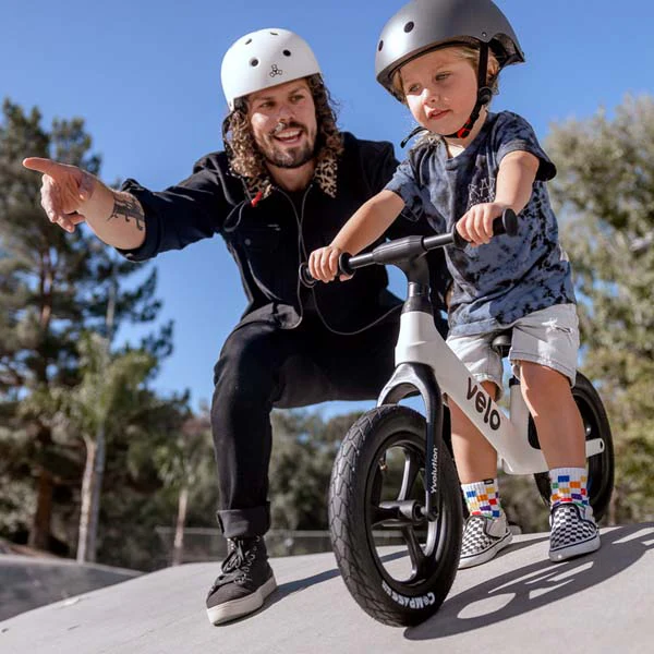 Yvolution Velo Pro Balance Bike White - Image 5