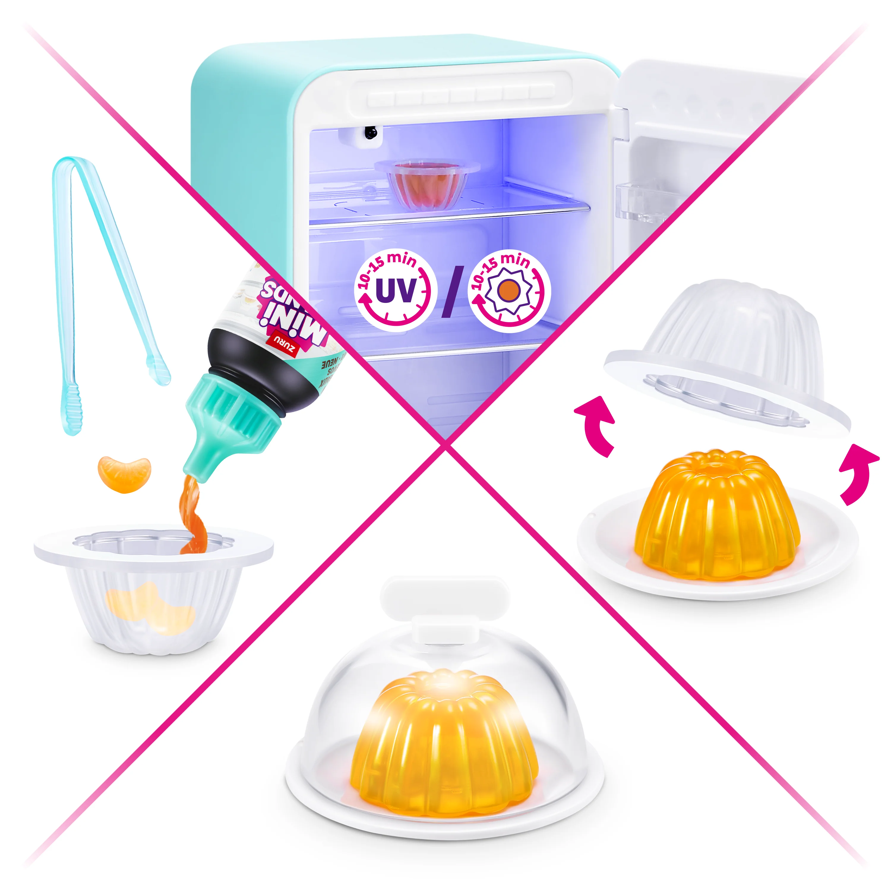Zuru Mini Brands Fill the Fridge Playset Series 1 - Image 5