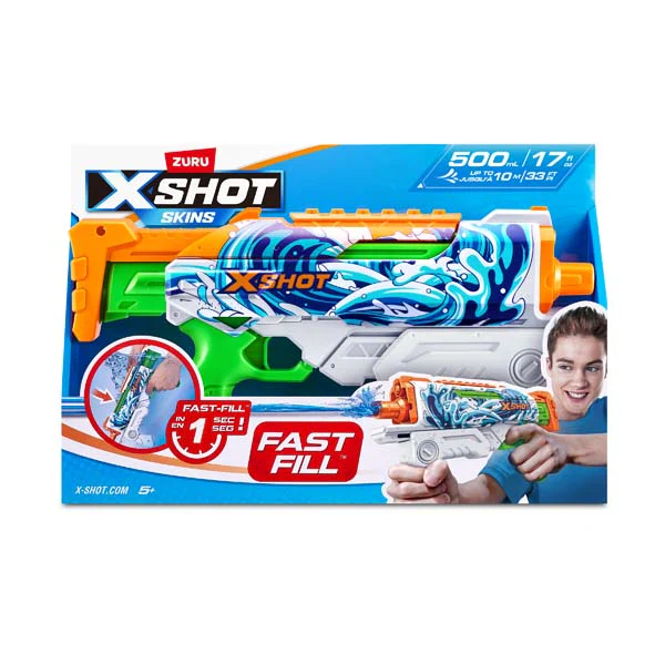 ZURU XSHOT Fast Fill Skins Hyperload - Waves - Image 6