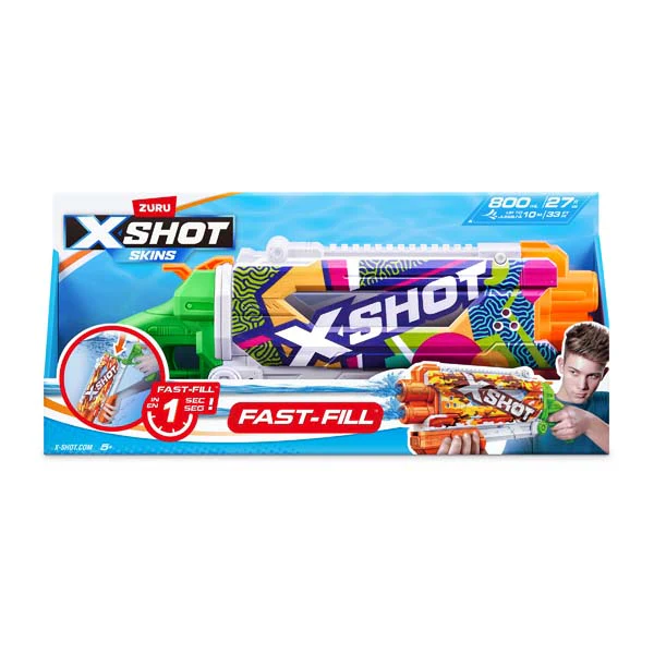 ZURU XSHOT Fast Fill Skins Pump Action - Ripple - Image 10